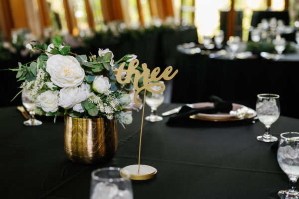 Gold Table Numbers