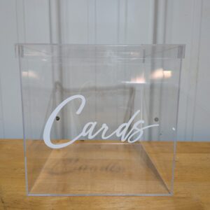 Acrylic Card Box