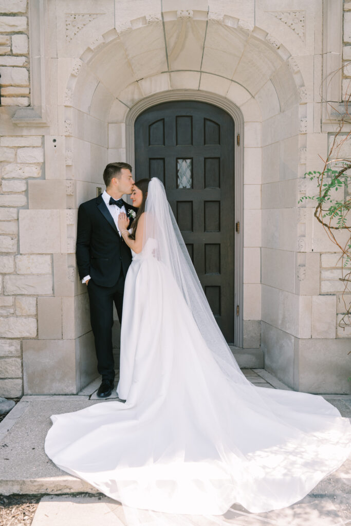 Bride and groom portraits at Venue3Two wedding